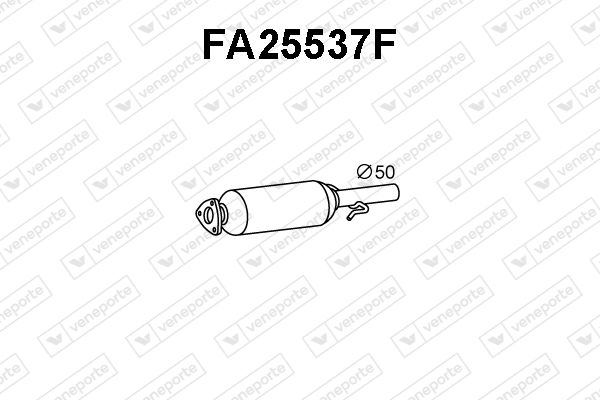 Ruß-/Partikelfilter, Abgasanlage Veneporte FA25537F von Veneporte