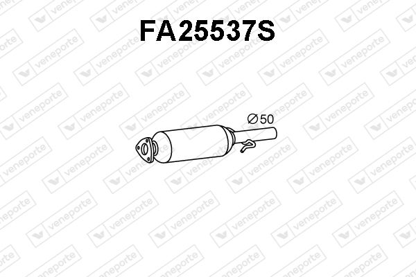 Ruß-/Partikelfilter, Abgasanlage Veneporte FA25537S von Veneporte