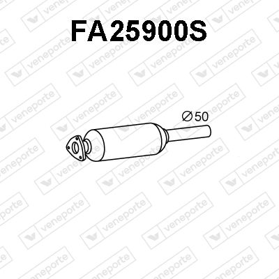 Ruß-/Partikelfilter, Abgasanlage Veneporte FA25900S von Veneporte