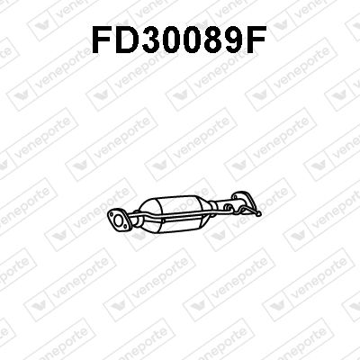 Ruß-/Partikelfilter, Abgasanlage Veneporte FD30089F von Veneporte