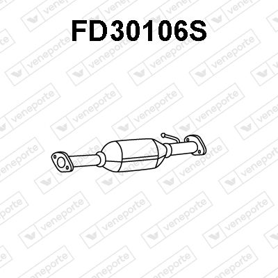 Ruß-/Partikelfilter, Abgasanlage Veneporte FD30106S von Veneporte