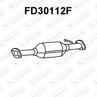 Ruß-/Partikelfilter, Abgasanlage Veneporte FD30112F von Veneporte