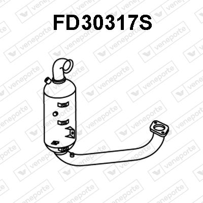 Ruß-/Partikelfilter, Abgasanlage Veneporte FD30317S von Veneporte