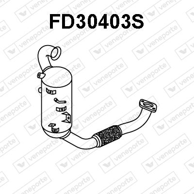 Ruß-/Partikelfilter, Abgasanlage Veneporte FD30403S von Veneporte