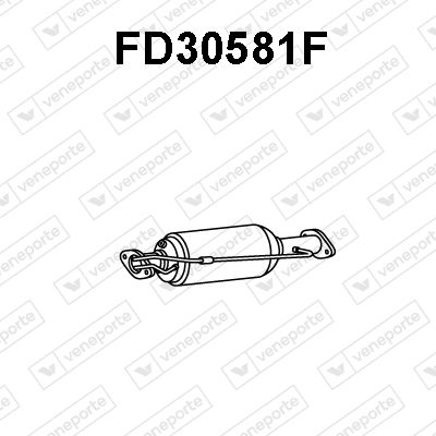 Ruß-/Partikelfilter, Abgasanlage Veneporte FD30581F von Veneporte