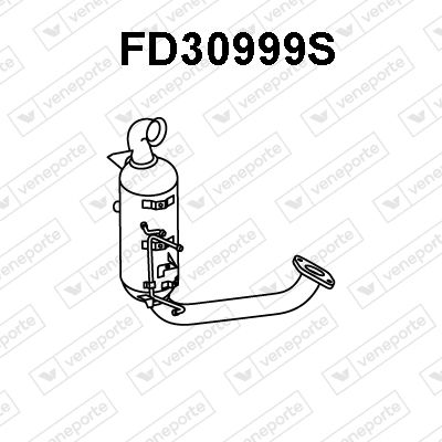 Ruß-/Partikelfilter, Abgasanlage Veneporte FD30999S von Veneporte