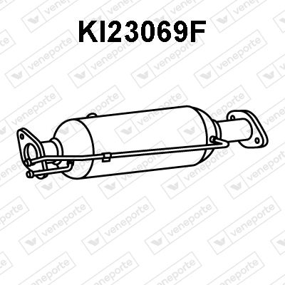 Ruß-/Partikelfilter, Abgasanlage Veneporte KI23069F von Veneporte