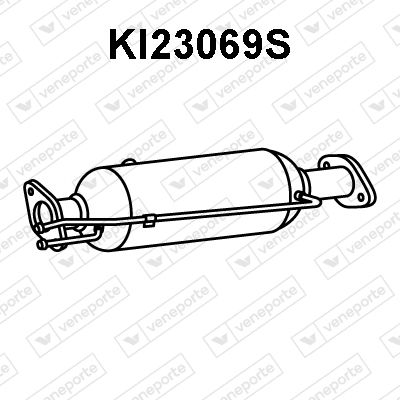 Ruß-/Partikelfilter, Abgasanlage Veneporte KI23069S von Veneporte