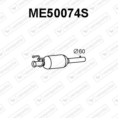 Ruß-/Partikelfilter, Abgasanlage Veneporte ME50074S von Veneporte