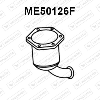 Ruß-/Partikelfilter, Abgasanlage Veneporte ME50126F von Veneporte