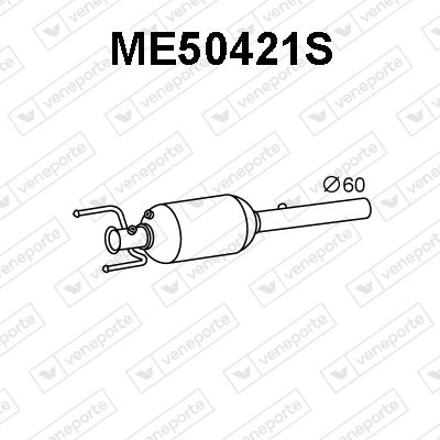 Ruß-/Partikelfilter, Abgasanlage Veneporte ME50421S von Veneporte