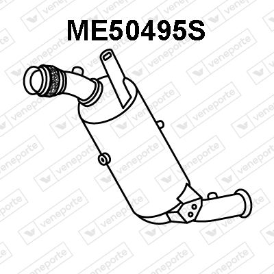 Ruß-/Partikelfilter, Abgasanlage Veneporte ME50495S von Veneporte