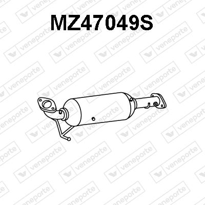 Ruß-/Partikelfilter, Abgasanlage Veneporte MZ47049S von Veneporte