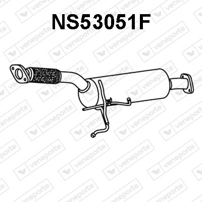 Ruß-/Partikelfilter, Abgasanlage Veneporte NS53051F von Veneporte