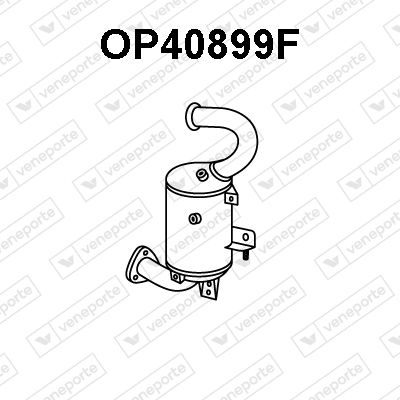 Ruß-/Partikelfilter, Abgasanlage Veneporte OP40899F von Veneporte
