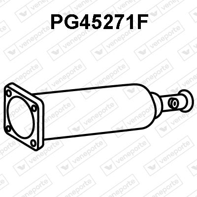 Ruß-/Partikelfilter, Abgasanlage Veneporte PG45271F von Veneporte