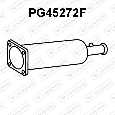 Ruß-/Partikelfilter, Abgasanlage Veneporte PG45272F von Veneporte