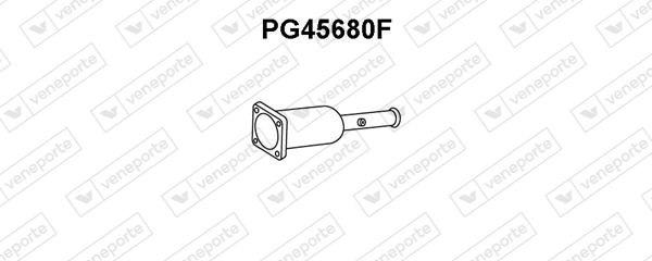 Ruß-/Partikelfilter, Abgasanlage Veneporte PG45680F von Veneporte