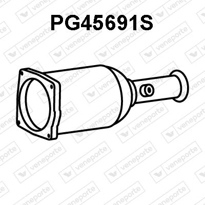 Ruß-/Partikelfilter, Abgasanlage Veneporte PG45691S von Veneporte