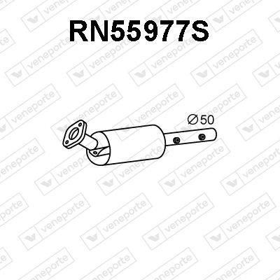 Ruß-/Partikelfilter, Abgasanlage Veneporte RN55977S von Veneporte