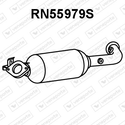 Ruß-/Partikelfilter, Abgasanlage Veneporte RN55979S von Veneporte