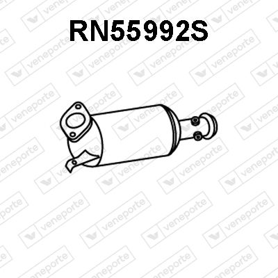 Ruß-/Partikelfilter, Abgasanlage Veneporte RN55992S von Veneporte