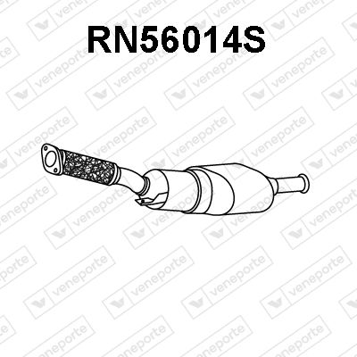 Ruß-/Partikelfilter, Abgasanlage Veneporte RN56014S von Veneporte