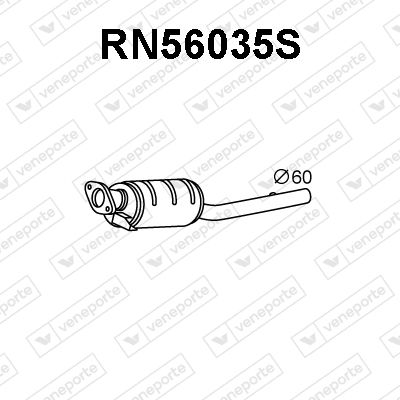 Ruß-/Partikelfilter, Abgasanlage Veneporte RN56035S von Veneporte