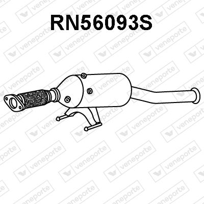 Ruß-/Partikelfilter, Abgasanlage Veneporte RN56093S von Veneporte