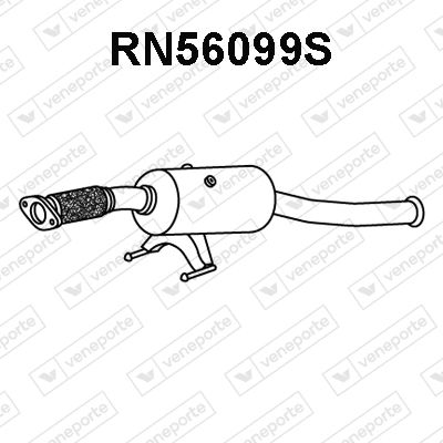 Ruß-/Partikelfilter, Abgasanlage Veneporte RN56099S von Veneporte