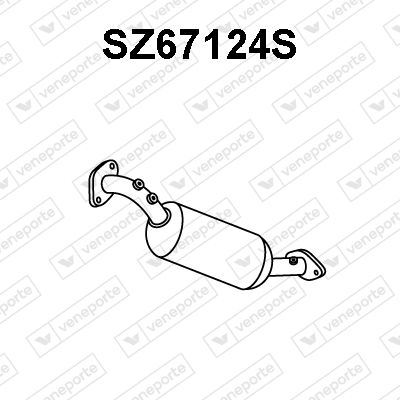 Ruß-/Partikelfilter, Abgasanlage Veneporte SZ67124S von Veneporte