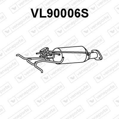 Ruß-/Partikelfilter, Abgasanlage Veneporte VL90006S von Veneporte