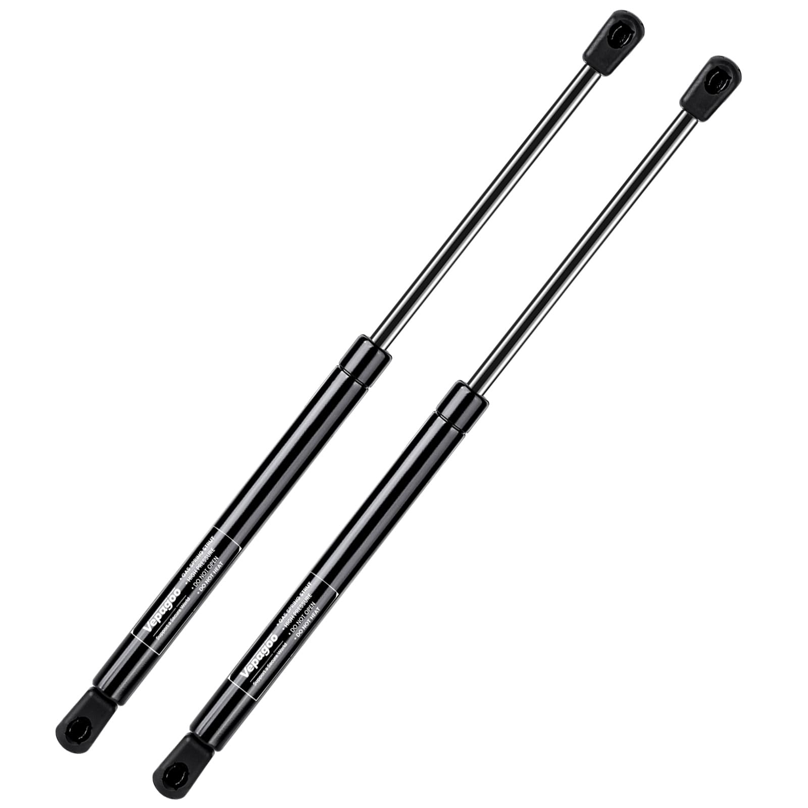 Vepagoo 500MM 130N/13KG Hubstütze, Gasdruckfeder, Federstoßdämpfer für Bodenluken, Wohnmobiltür, Aufbewahrung, Anhängerdeckel, Fernsehschrank, Set of 2 von Vepagoo