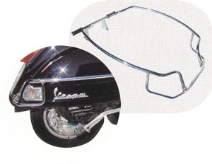 Sturzbügel hinten Chrom/Vespa PX von Vespa