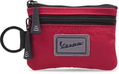 Vespa Geldbörse aus Nylon Trail Unisex Rot von Vespa