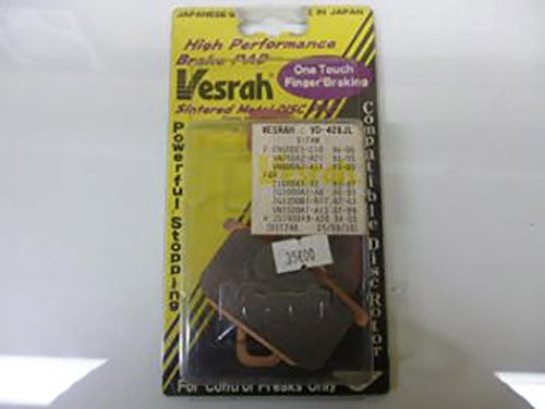 Bremsbelag vesrah für Motorrad kawasaki 550 z gpz 1981 bis 1983 avg / avd / ar neu von Vesrah