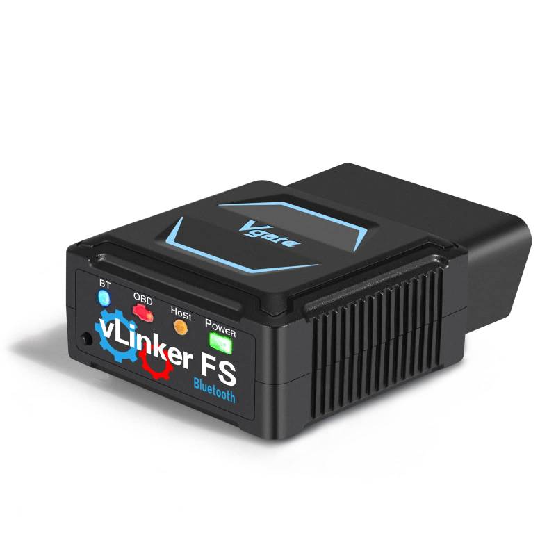 Vgate vLinker FS Bluetooth OBD2 Diagnosegerät OBD2 Bluetooth Adapter für iOS Android & Windows von Vgate