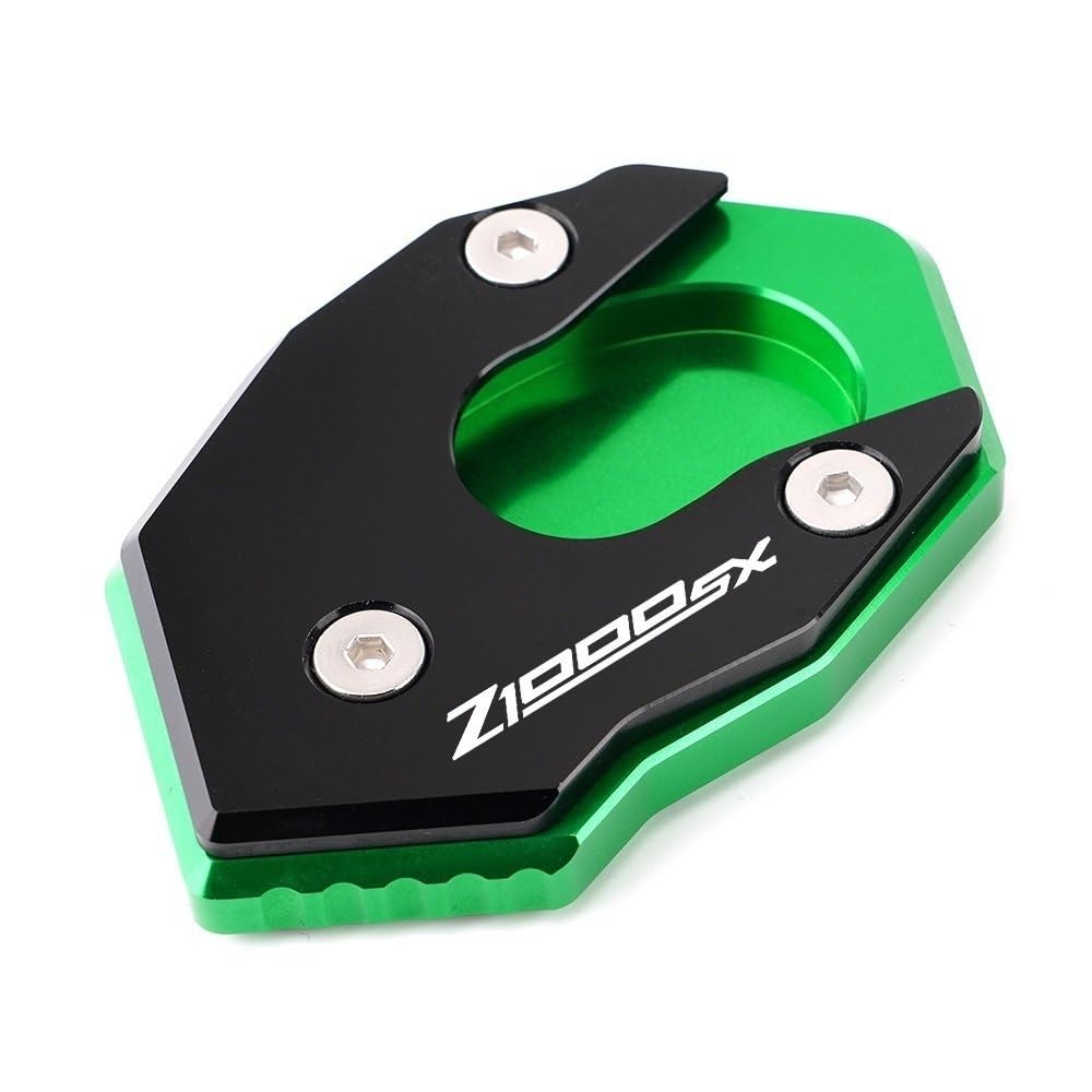 ViSkee Motorrad-Seitenständerpolster Motorrad Zubehör Ständer Seitenständer Ständer Verlängerung Vergrößerung Pad Für Kawasaki Z1000SX Z1000 1000 SX 2011-2020 (Color : Z1000SX-2) von ViSkee