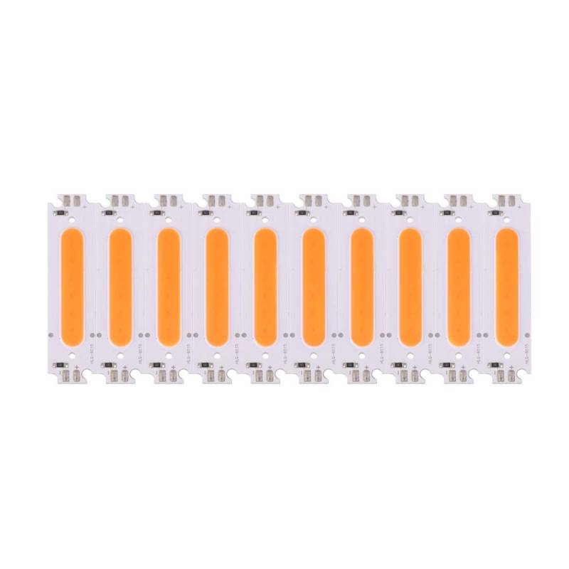 10pcs 2W COB -Chip -Lichtquelle, Hocheffiziente DIY -LED -COB -Lichtquelle, Mehr Als 100 Lm/w, Autolichter für DIY -Lampe -Beleuchtung Leicht zu Löst die Wärme, (Rot) von ViaGasaFamido