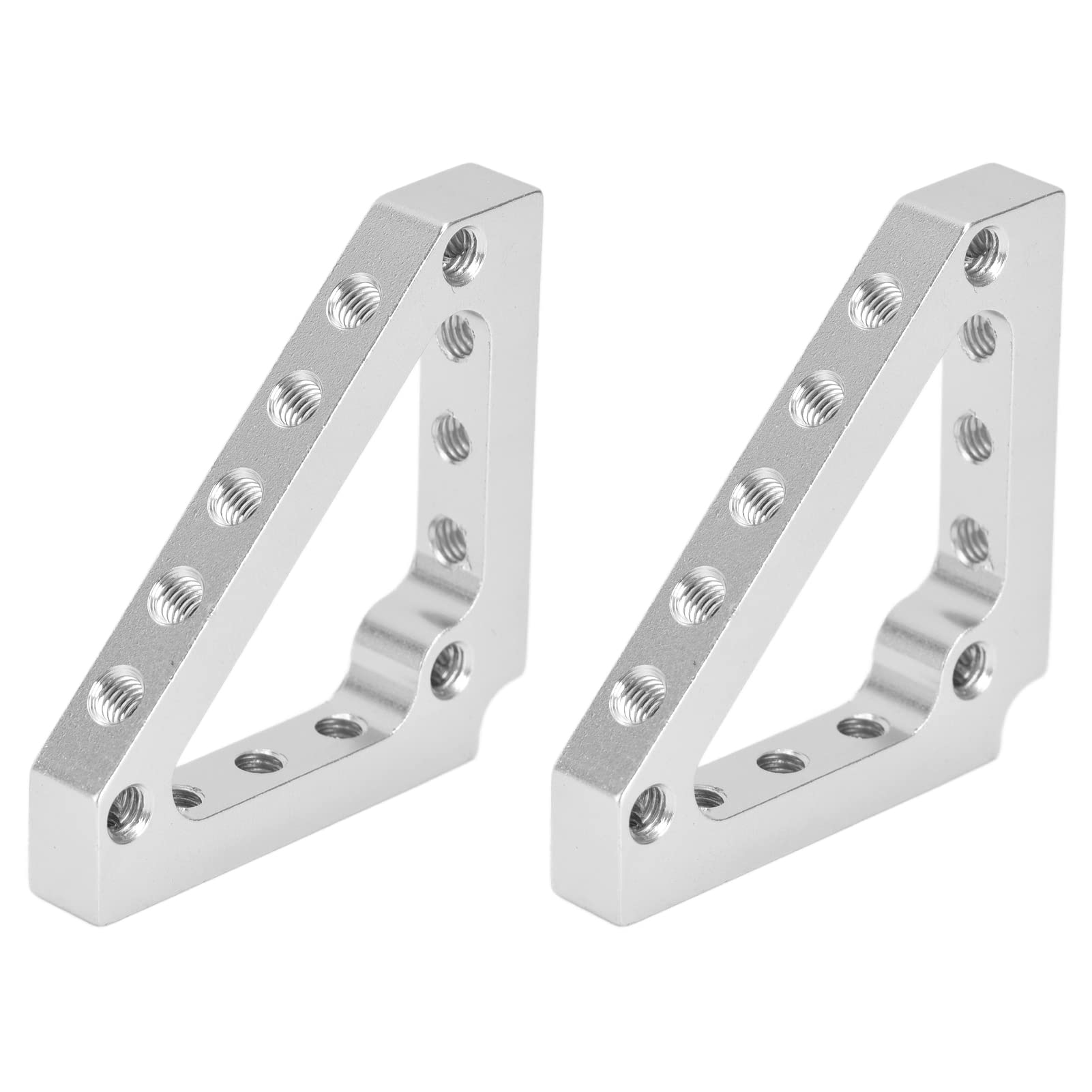 2Pcs Triangle Support Brackets Aluminium Winkel Eckverbinder Porös Rechtwinkliges Dreieck Verstärktes Support Robot Zubehör Zum Verbinden von 43mmx43mm von ViaGasaFamido