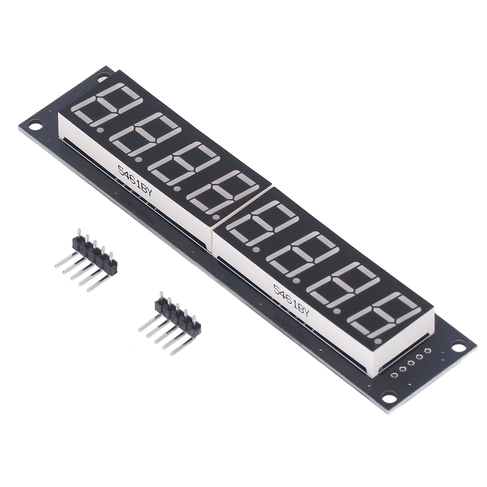 8-stellige Anzeigetafel, 0,56-Zoll-LED-Digitalröhrenanzeigemodul 5 V 8-stelliges 7-Segment-74HC595-Treiberchip Gelb, LED-Segmentanzeigen von ViaGasaFamido