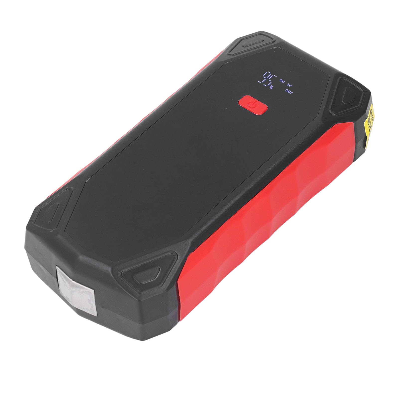 Tragbares Batterieladegerät, Auto -Batterie -Ladegerät 7200mAh Kapazität 12V Fahrzeug Notladegerät mit Schaltung 5V 2A USB -Ausgang, 10 W für LED, Jumpstarter von ViaGasaFamido