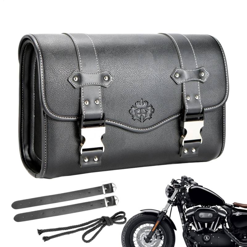 Vibhgtf Motorrad-Seitentasche, Motorrad-Gabeltasche, Satteltasche - Tasche Werkzeugtasche Vordergabeltasche Bartasche wasserabweisend Dirt Bike von Vibhgtf