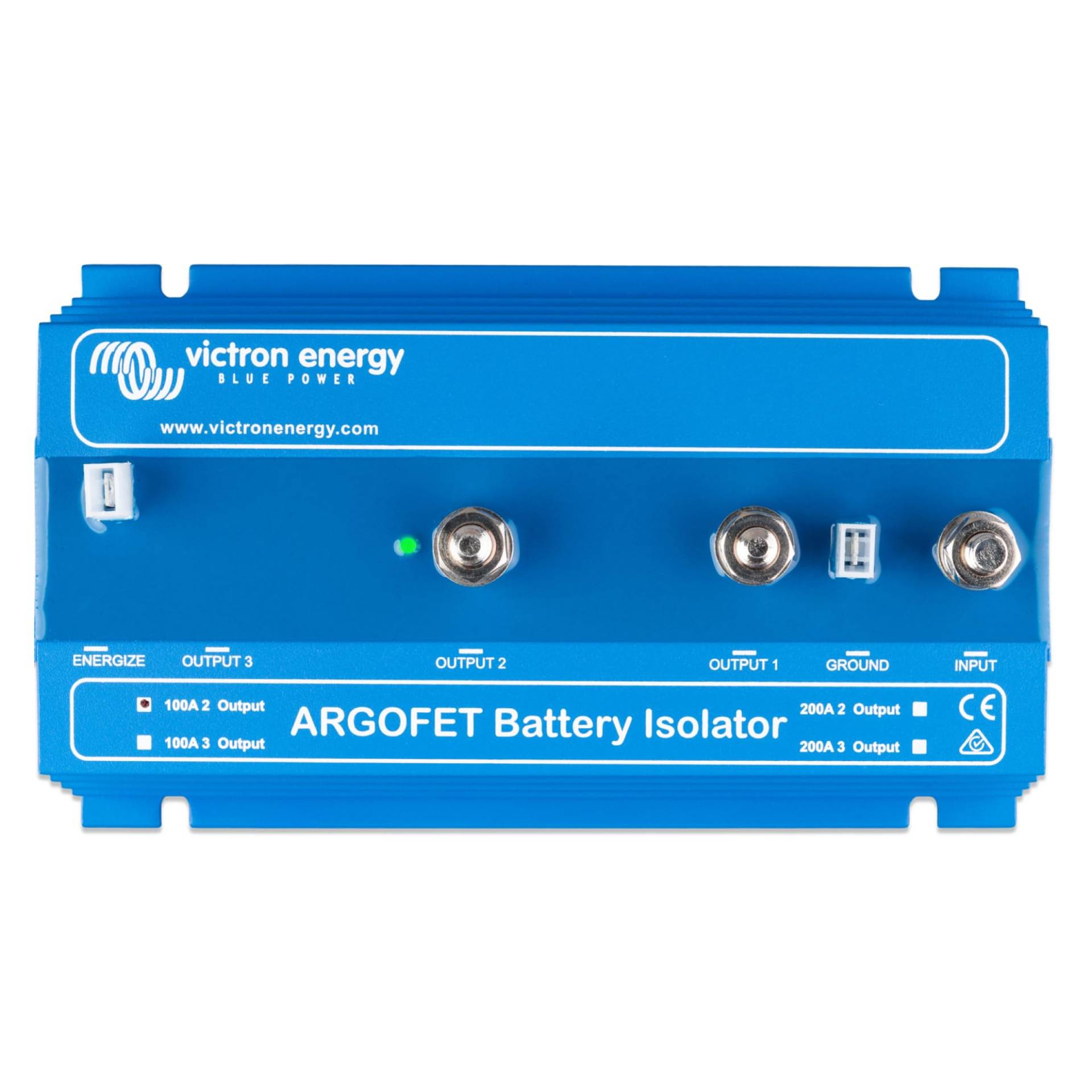 Victron Energy ArgoFET Batterietrenner 100-2AC (2 Batterien 100 Amp), Einzelhandel von Victron Energy