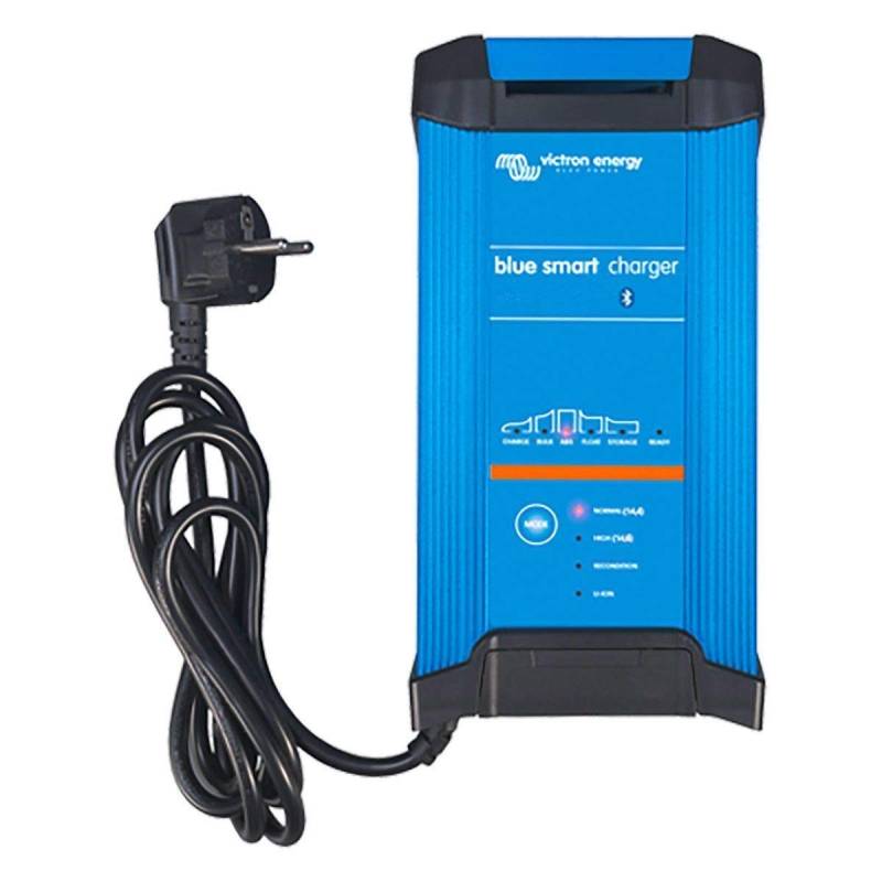 Victron Energy Blue Smart Batterie Ladegerät 24-Volt 8 Ampere 230V - Autobatterie Ladegerät - Batterieerhaltungsgerät und Desulfator - IP22 Geschützt - Bluetooth - Einzelausgang - CEE 7/7 von Victron Energy