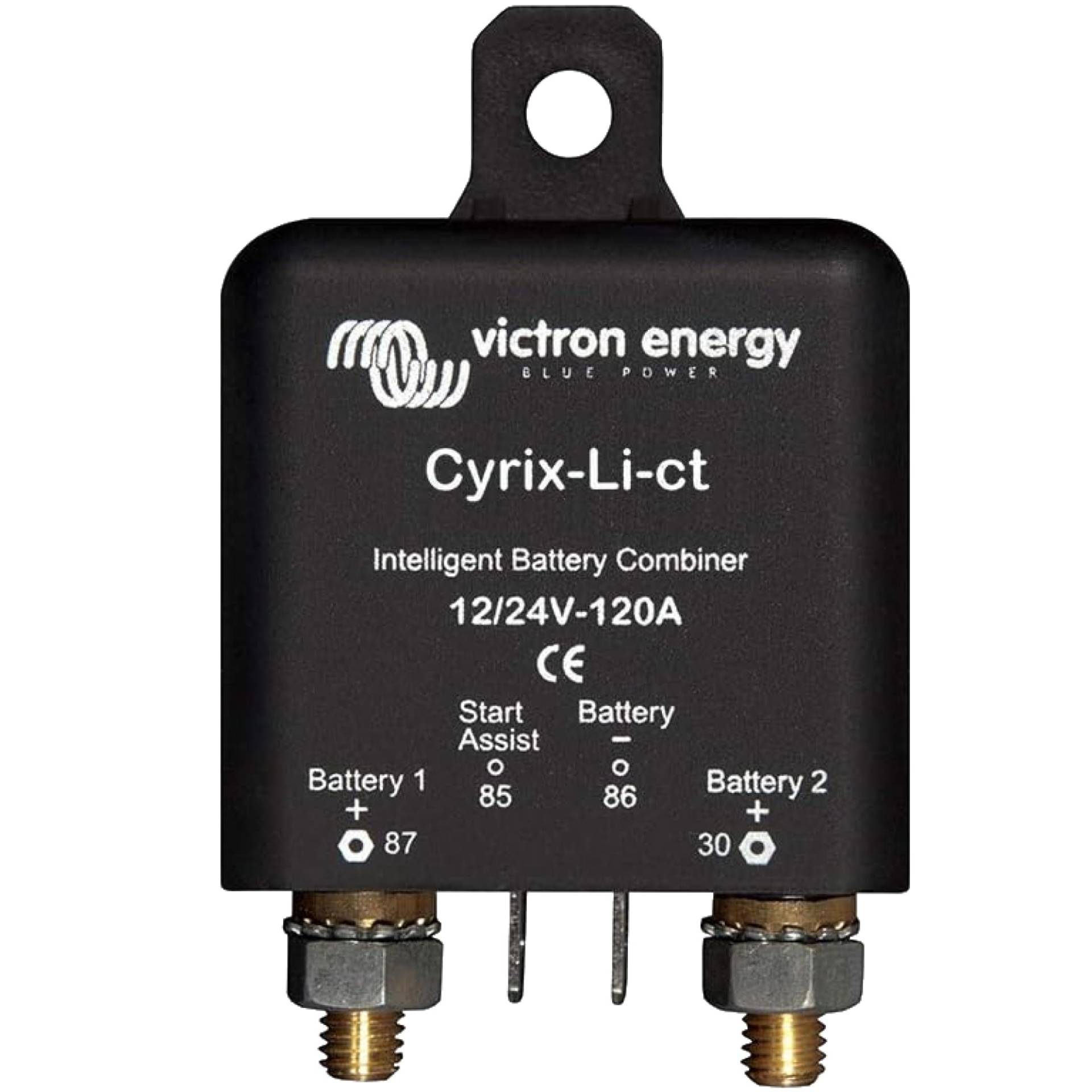 Victron Energy Cyrix-Li-ct 12/24-Volt 120 Ampere Intelligenter Li-Ionen-Batterie-Kombinierer von Victron Energy