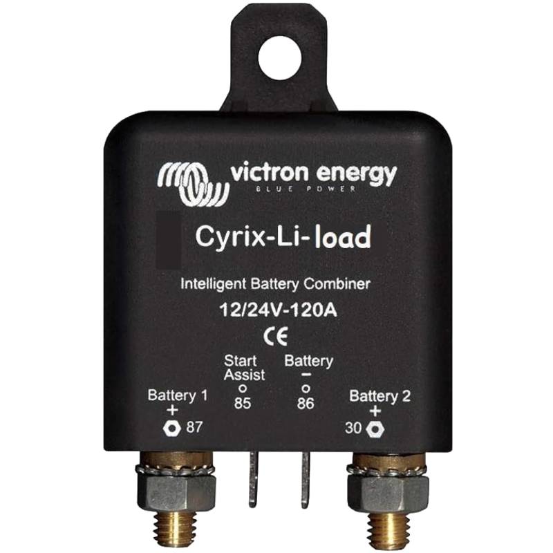 Victron Energy Cyrix-Li-load 12/24-Volt 120 Ampere Intelligentes Lastrelais von Victron Energy