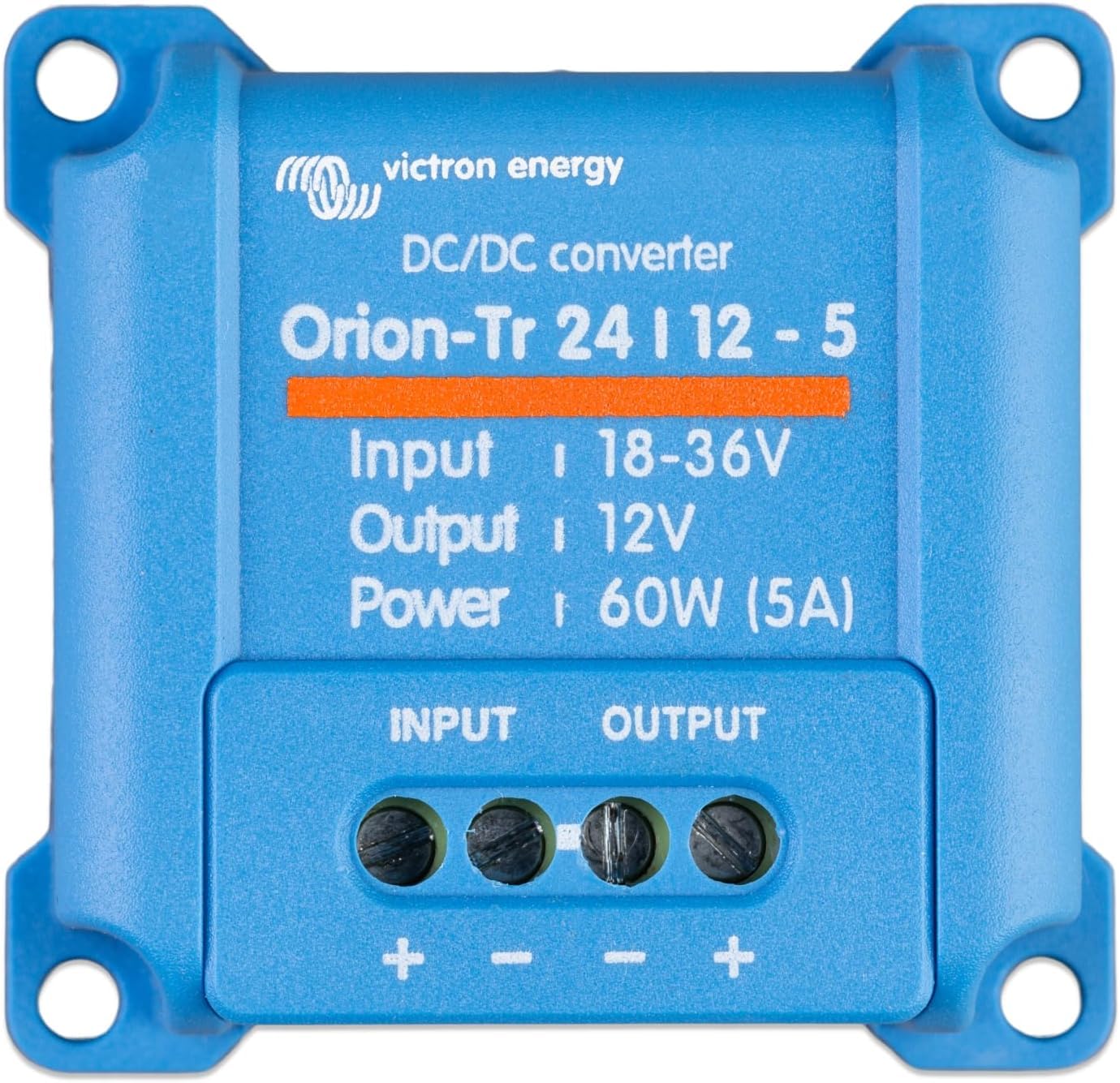 Victron Energy Orion-Tr Spannungswandler - 24/12-Volt 5 Ampere 60-Watt - IP43 Geschützt - DC-DC Konverter für Doppelbatteriesysteme - Nicht Isoliert von Victron Energy