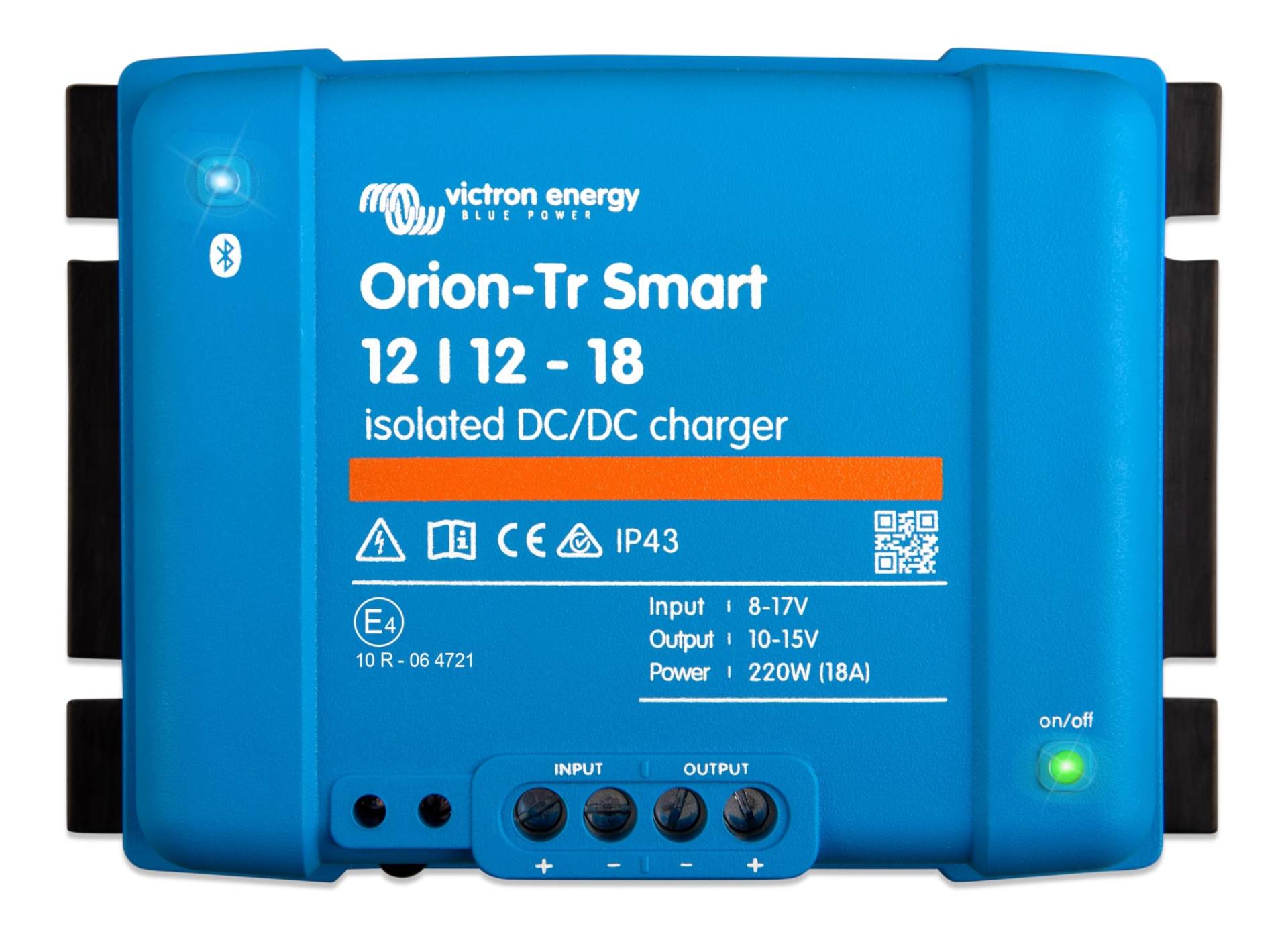 Victron Energy Orion-Tr Smart DC-DC Ladebooster (Bluetooth) - 12/12V, 18 Amp, 220-Watt - Batterie Ladegerät für Doppelbatteriesysteme - Isoliert von Victron Energy