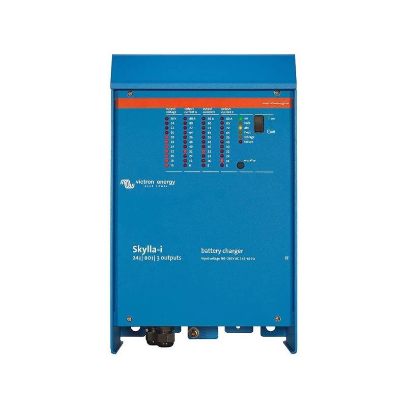 Victron Energy Skylla-i 24-Volt 80 Ampere 230V Batterie-Ladegerät, 3 isolierte Ausgänge von Victron Energy